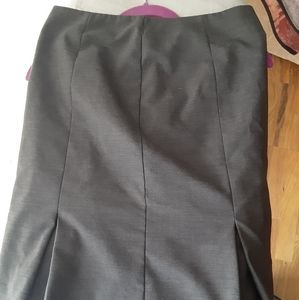 H&M Gray Dress Skirt